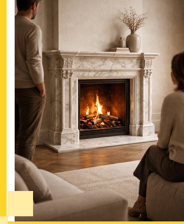 Мраморные камины под ключ в Холмске от 256775 р. | ЭриданХлм