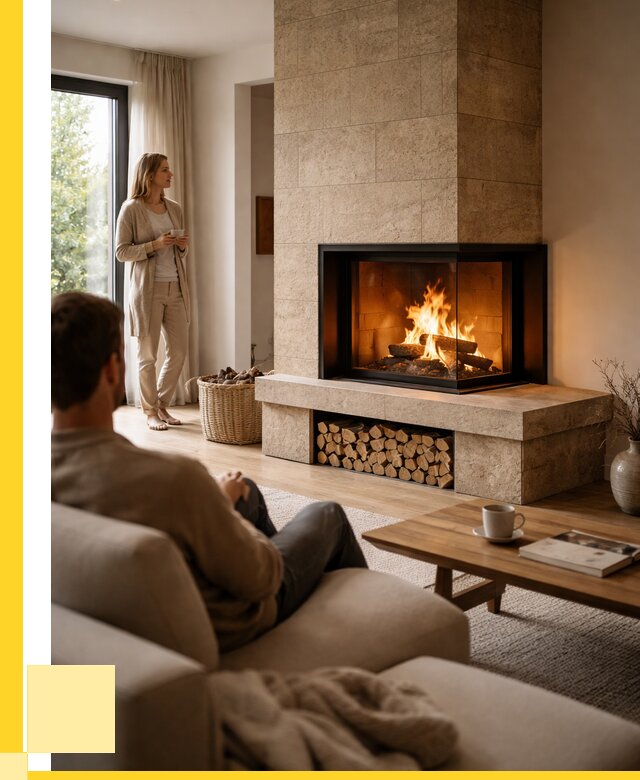 Угловые камины из кирпича установка в Холмске от 154065 р. ЭриданХлм