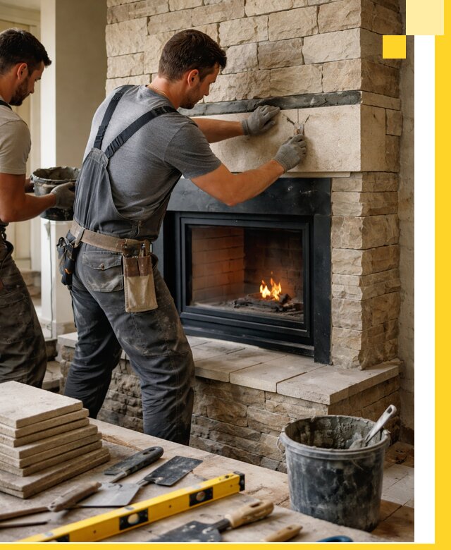 Проектирование и установка открытых каминов в Холмске