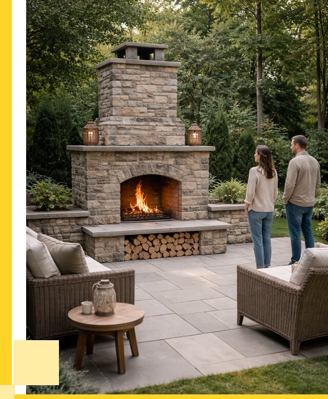 Уличные камины из кирпича в Холмске от 154065 р. | ЭриданХлм