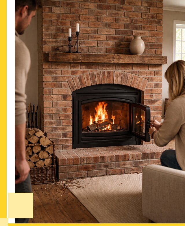 Кирпичные камины под ключ в Холмске от 154065 р. | ЭриданХлм