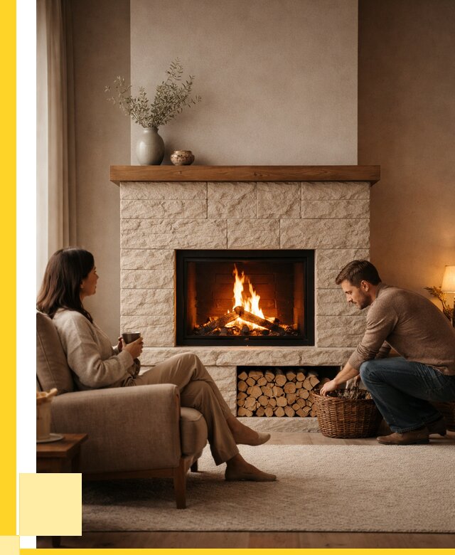 Камины для дома в Холмске под ключ от 154065 р. | ЭриданХлм