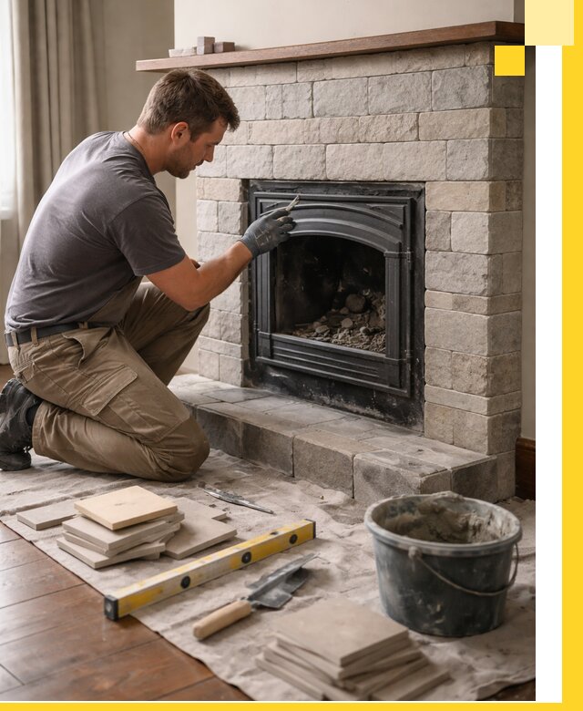 Профессиональный ремонт каминов в Холмске восстановление и сервис