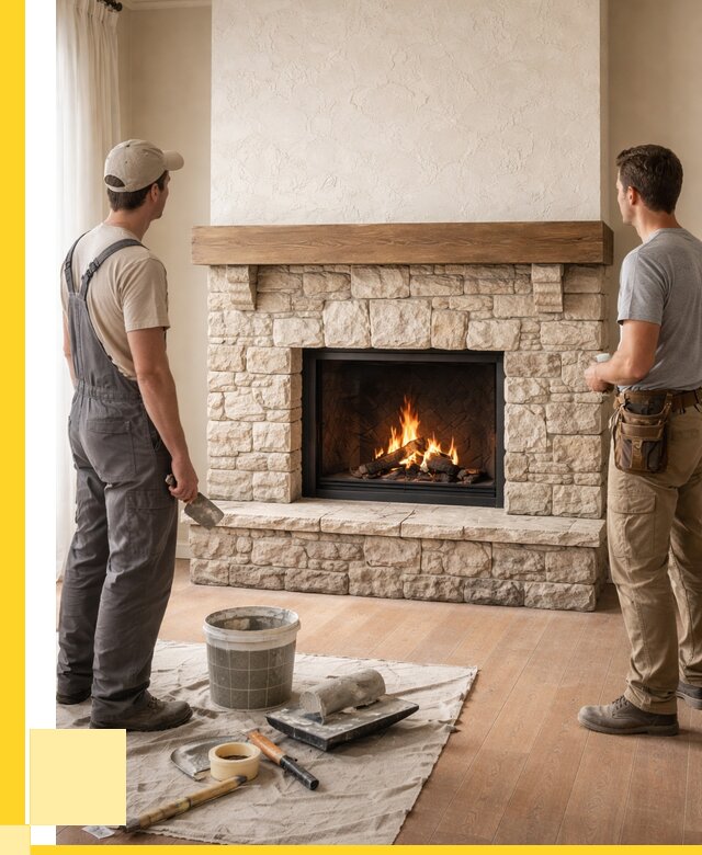 Отделка каминов в Холмске от 6676 р. под ключ | ЭриданХлм