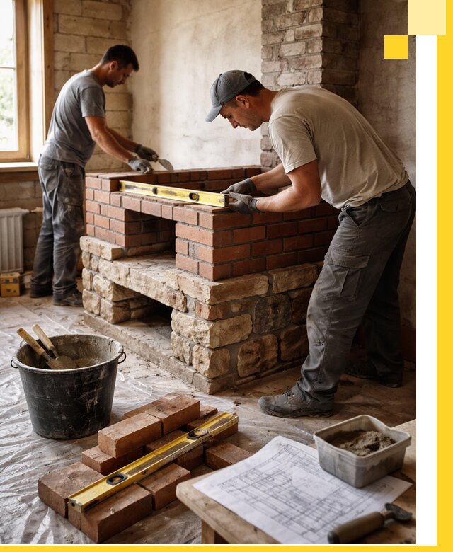 Изготовление и установка печей под ключ в Холмске с гарантией