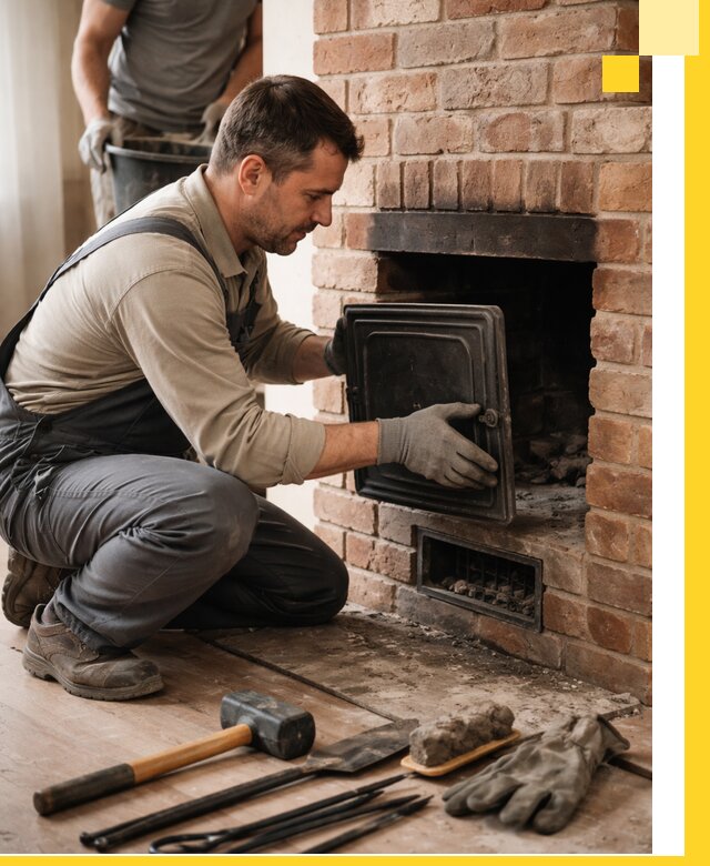 Ремонт печей в Холмске с гарантией качества и безопасности