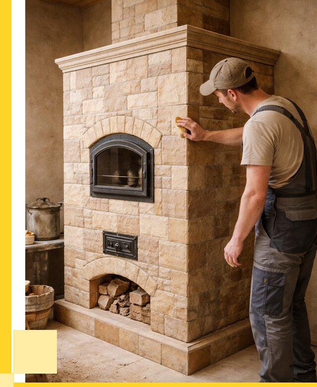 Облицовка печей в Холмске от 4622 р. под ключ | ЭриданХлм