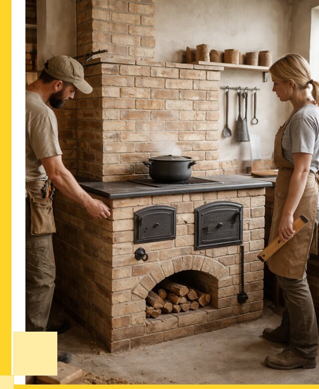 Варочно отопительные печи в Холмске от 92439 р. | ЭриданХлм