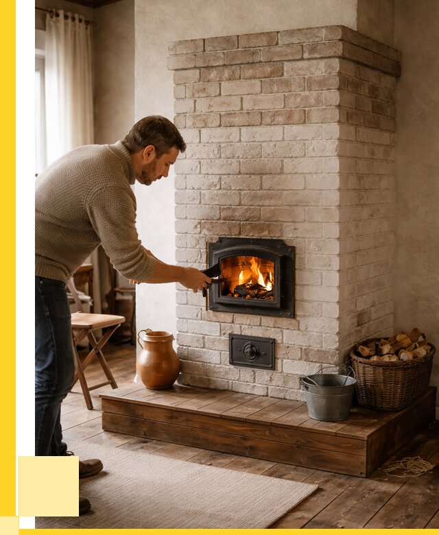 Печь голландка из кирпича в Холмске от 87304 р. | ЭриданХлм