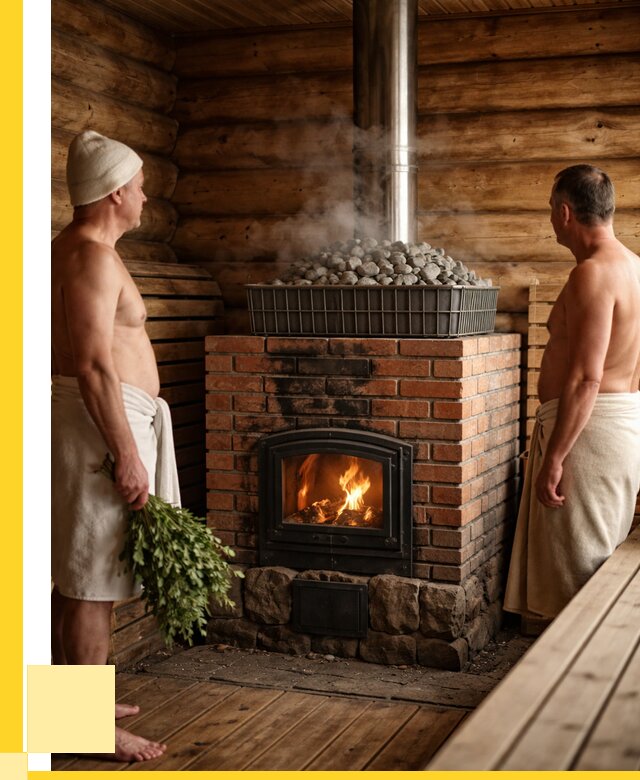 Печи для парной в Холмске под ключ от 66762 р. - ЭриданХлм