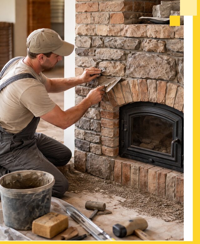 Печи для дома под ключ в Холмске, установка и доставка