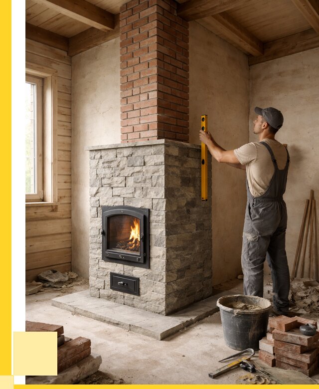 Печи и дымоходы под ключ в Холмске от 46220 р., ЭриданХлм