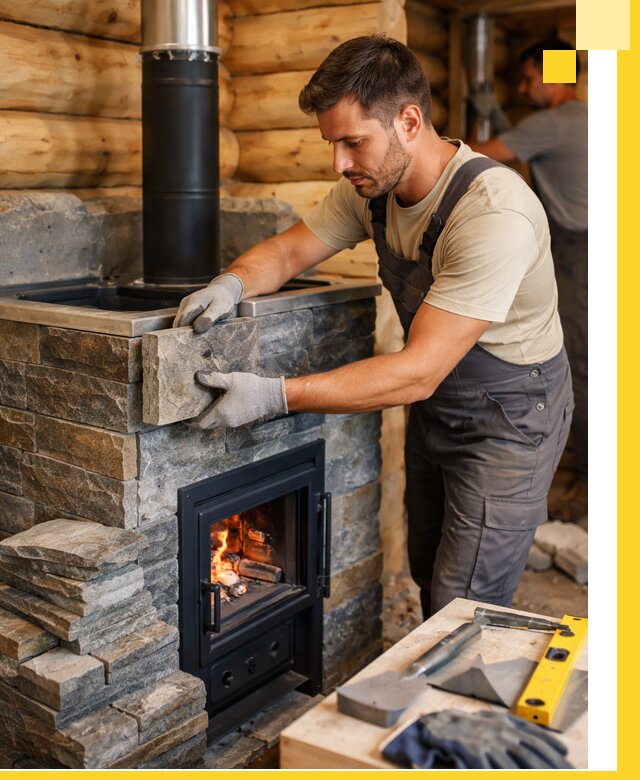 Печи для бани под ключ в Холмске: изготовление и монтаж