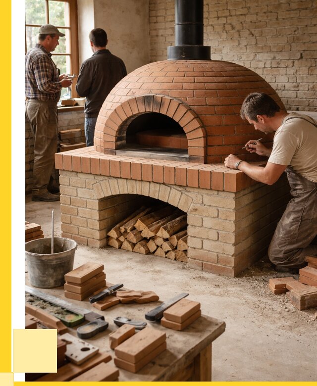 Помпейская печь дровяная для пиццы в Холмске | ЭриданХлм от 205420 р.