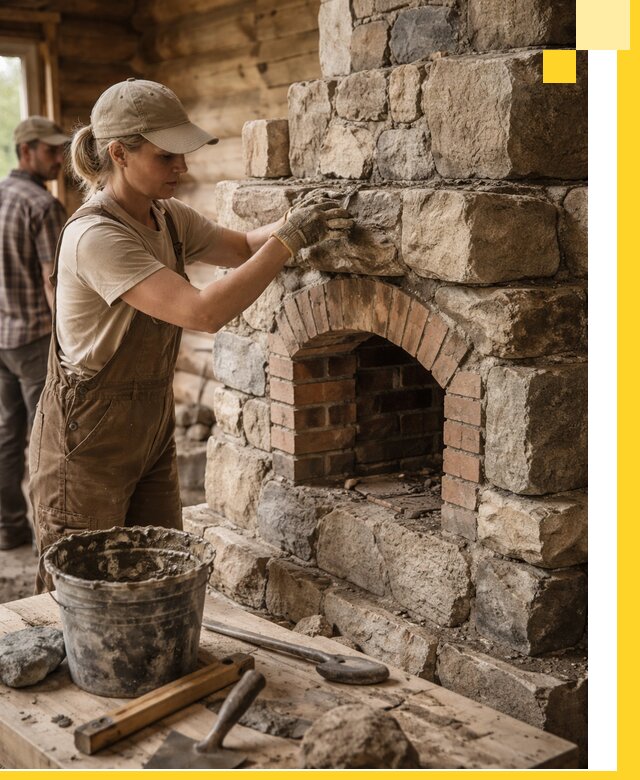 Каменные печи на заказ и монтаж в Холмске, долговечные решения