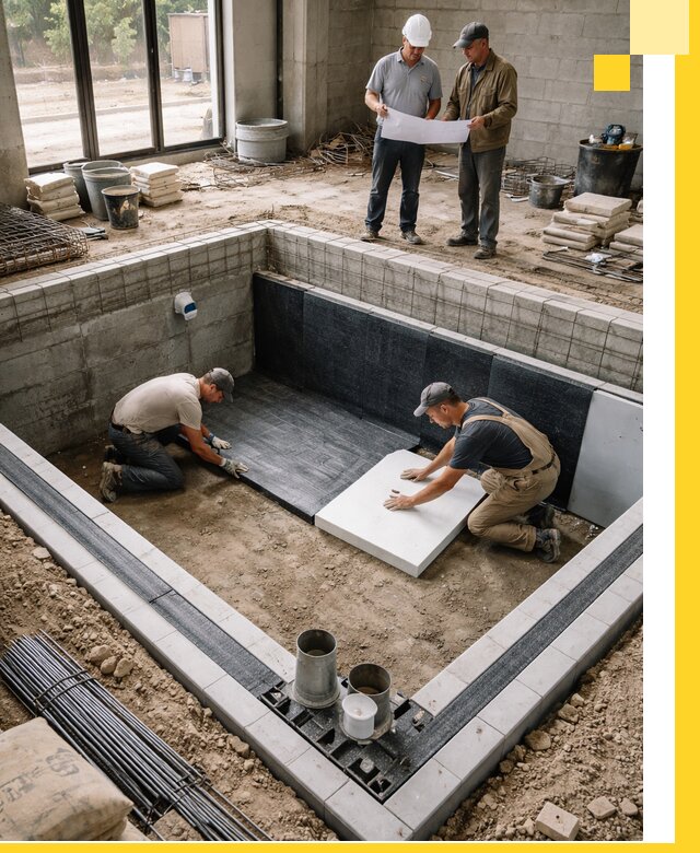 Проекты частных и общественных бассейнов под ключ в Холмске