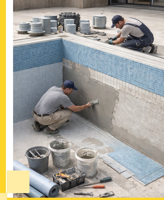 Ремонт и обслуживание бассейнов в Холмске от 25678 р. | ЭриданХлм