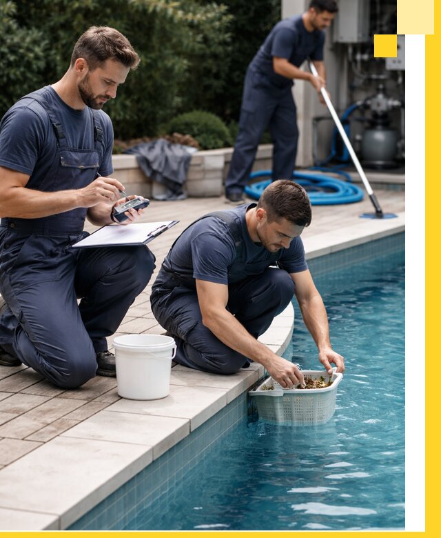 Профессиональное обслуживание бассейнов в Холмске под ключ