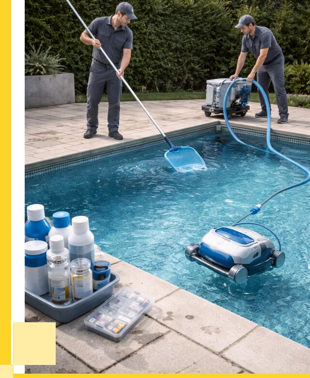 Чистка бассейнов в Холмске роботами, от 4622 р. | ЭриданХлм