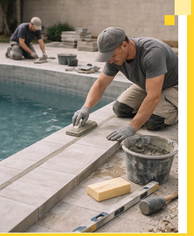 Отделка бассейнов в Холмске: декоративная отделка и гидроизоляция