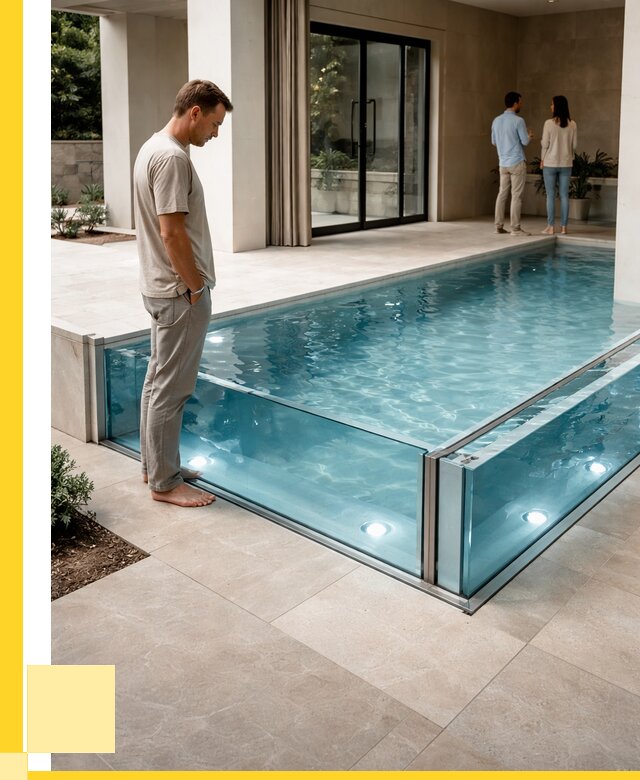 Стеклянные бассейны в Холмске от 1232520 р. | ЭриданХлм — мозаика