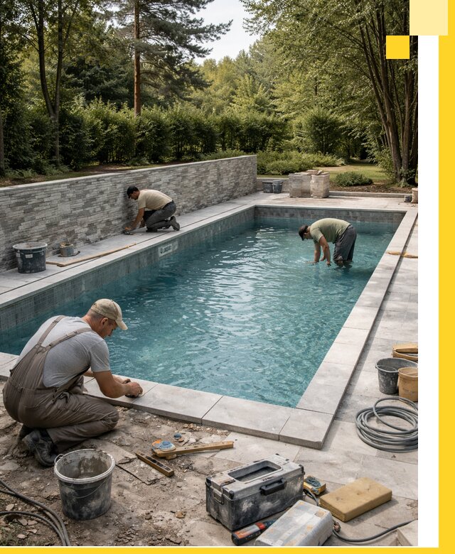 Проектирование и строительство частных бассейнов в Холмске