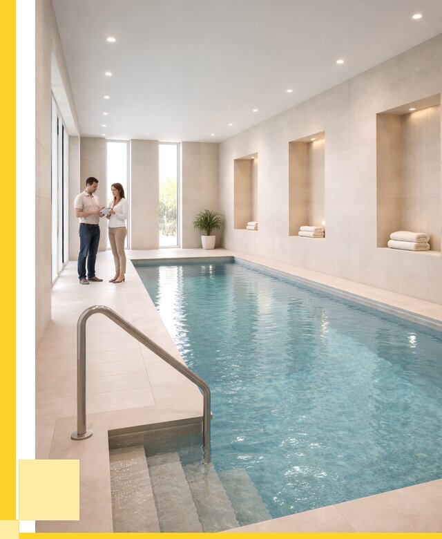 Бассейны в помещении под ключ в Холмске от 1540650 р. | ЭриданХлм