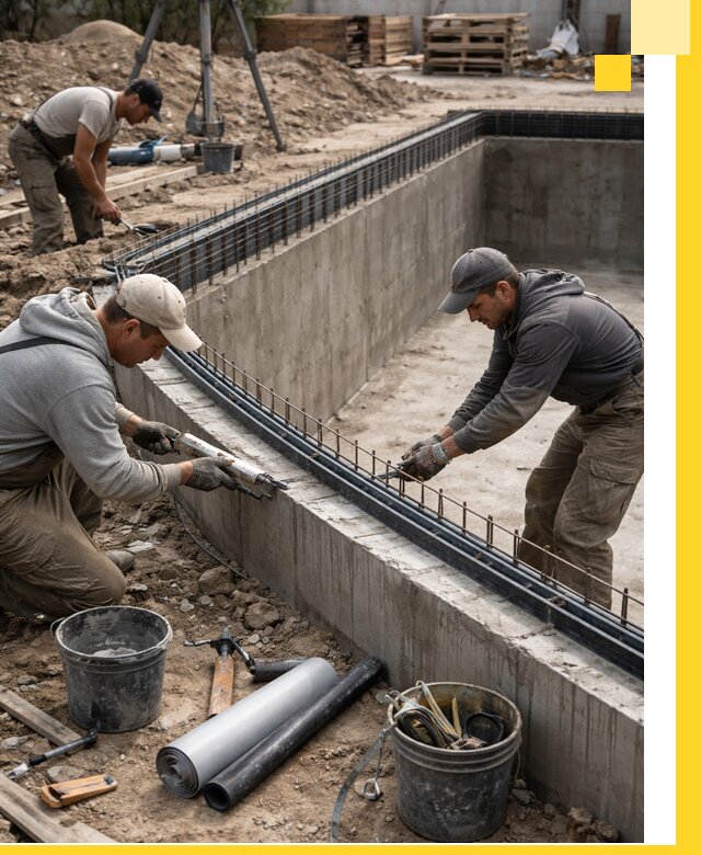 Качественный монтаж чаши бассейна в Холмске под ключ с гарантией