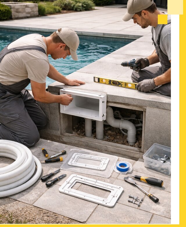 Поставка и установка скиммеров для бассейнов в Холмске