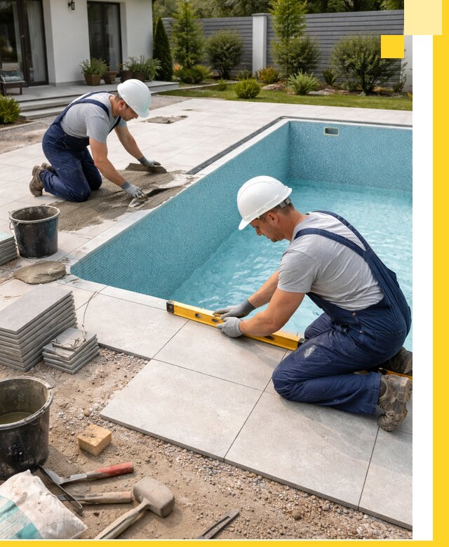 Строительство и монтаж плавательных бассейнов под ключ в Холмске