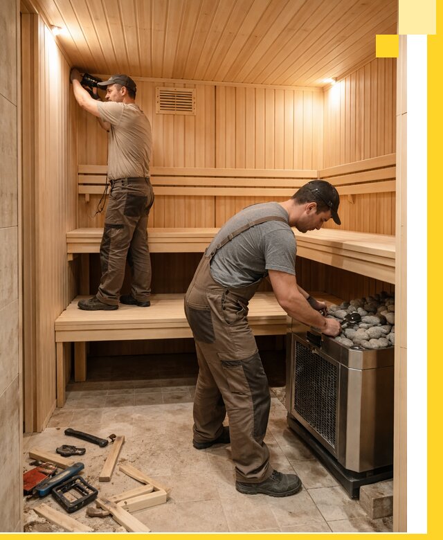 Купить сауну под ключ в Холмске с монтажом и гарантией