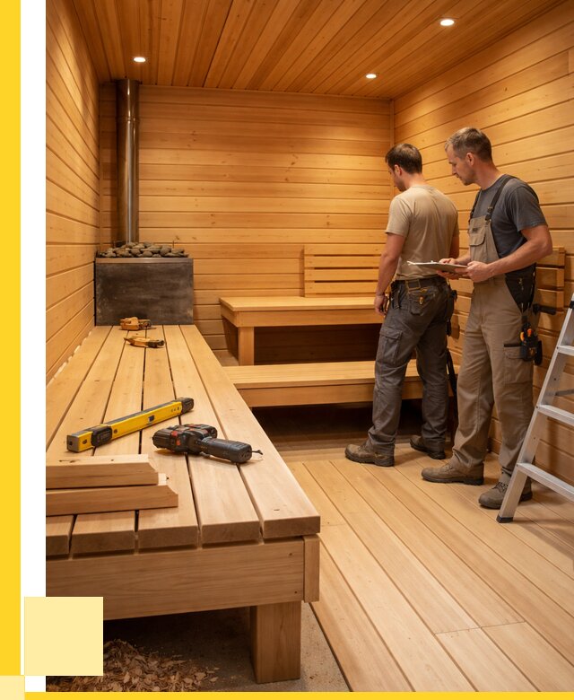 Отделка бань и саун в Холмске по цене от 4622 р. | ЭриданХлм