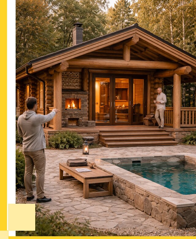 Проекты бань и хамам в Холмске от 25678 р. | ЭриданХлм