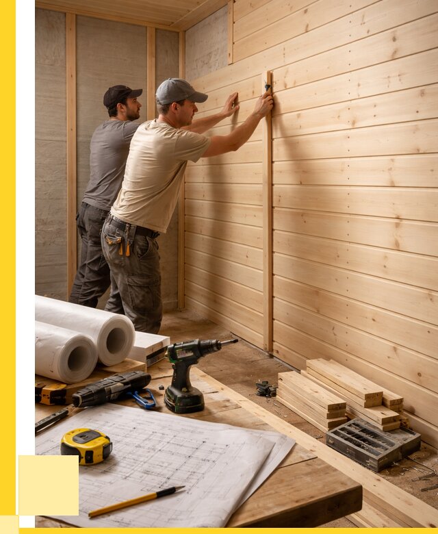 Обшивка бани вагонкой в Холмске от 1233 р., ЭриданХлм