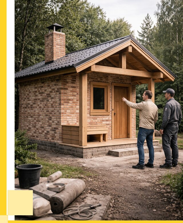 Кирпичные бани и печи в Холмске от 359485 р. | ЭриданХлм