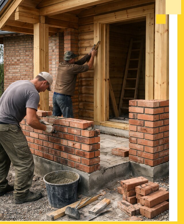 Строительство кирпичных бань под ключ в Холмске с гарантией качества