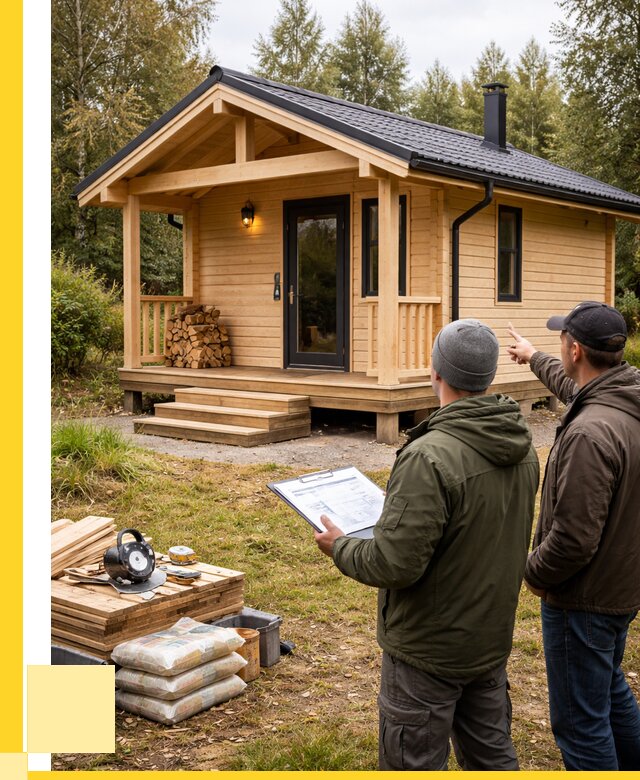 Каркасные бани под ключ в Холмске от 308130 р. | ЭриданХлм