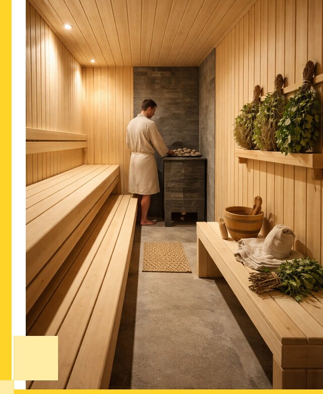 Отделка парной под ключ в Холмске от 359485 р. | ЭриданХлм