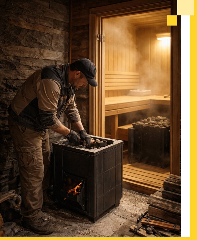 Строительство бани с сауной под ключ в Холмске от проекта до сдачи