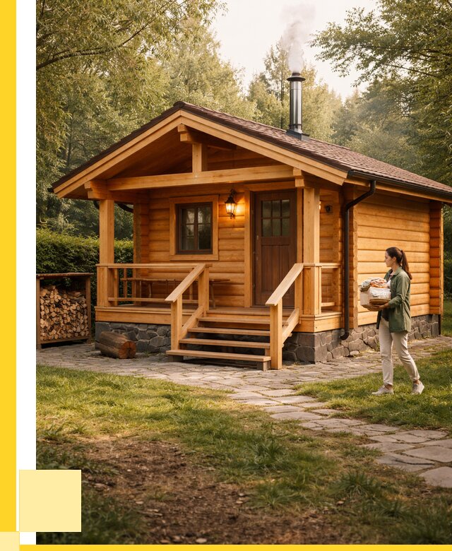 Купить баню под ключ в Холмске от 667615 р. | ЭриданХлм