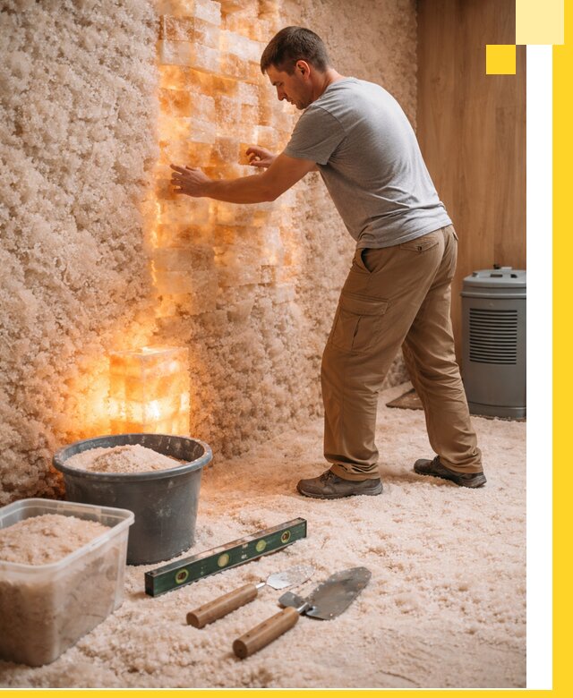 Проектирование и монтаж соляных комнат в Холмске под ключ