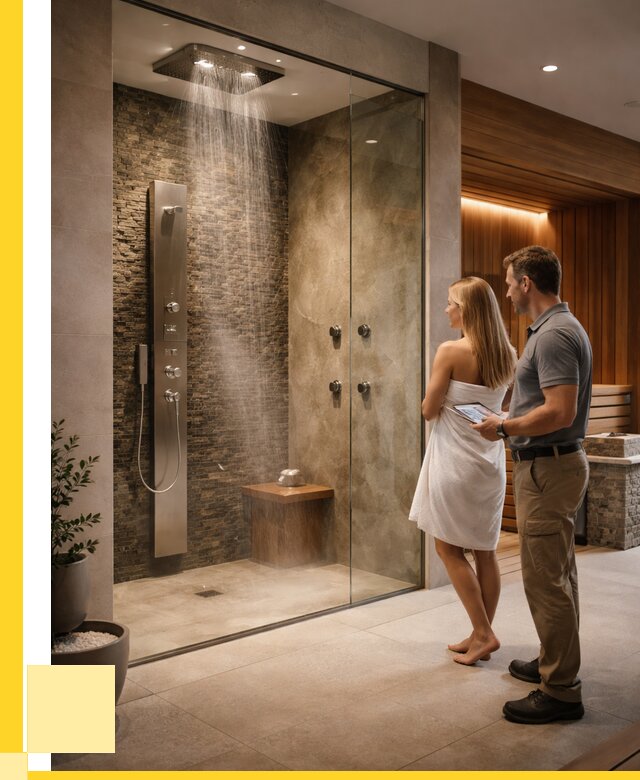 Купить душ впечатлений для дома в Холмске от 87304 р. | ЭриданХлм