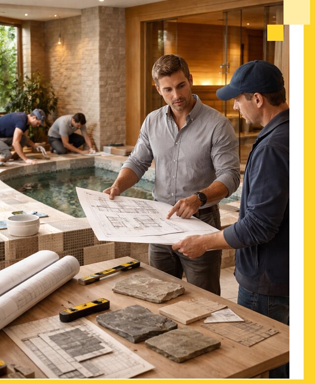 Проектирование SPA зон под ключ в Холмске с инженерией